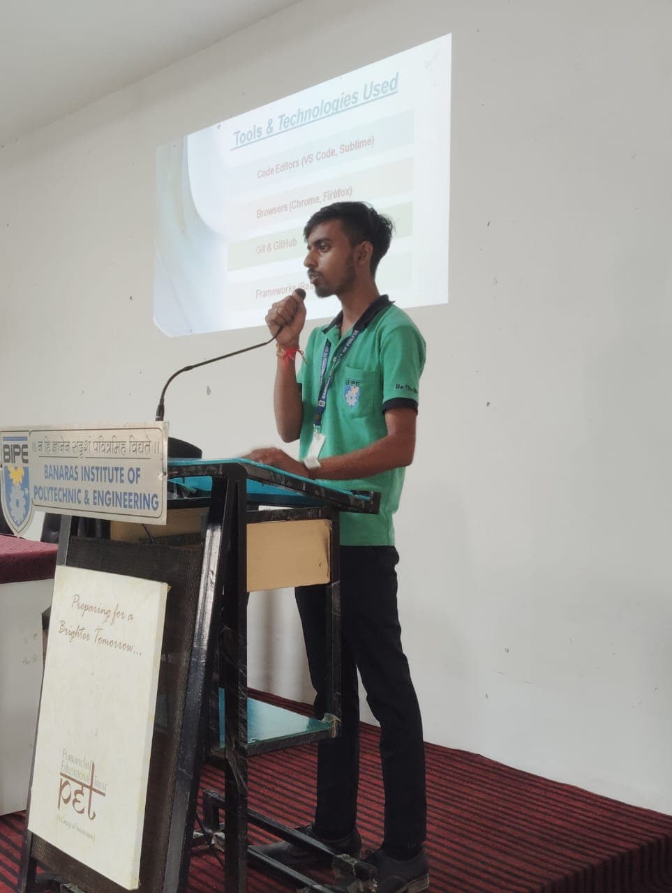 PPT Competition · Industrial Training